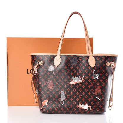 Louis Vuitton Catogram Neverfull MM Marron 11 of 11
