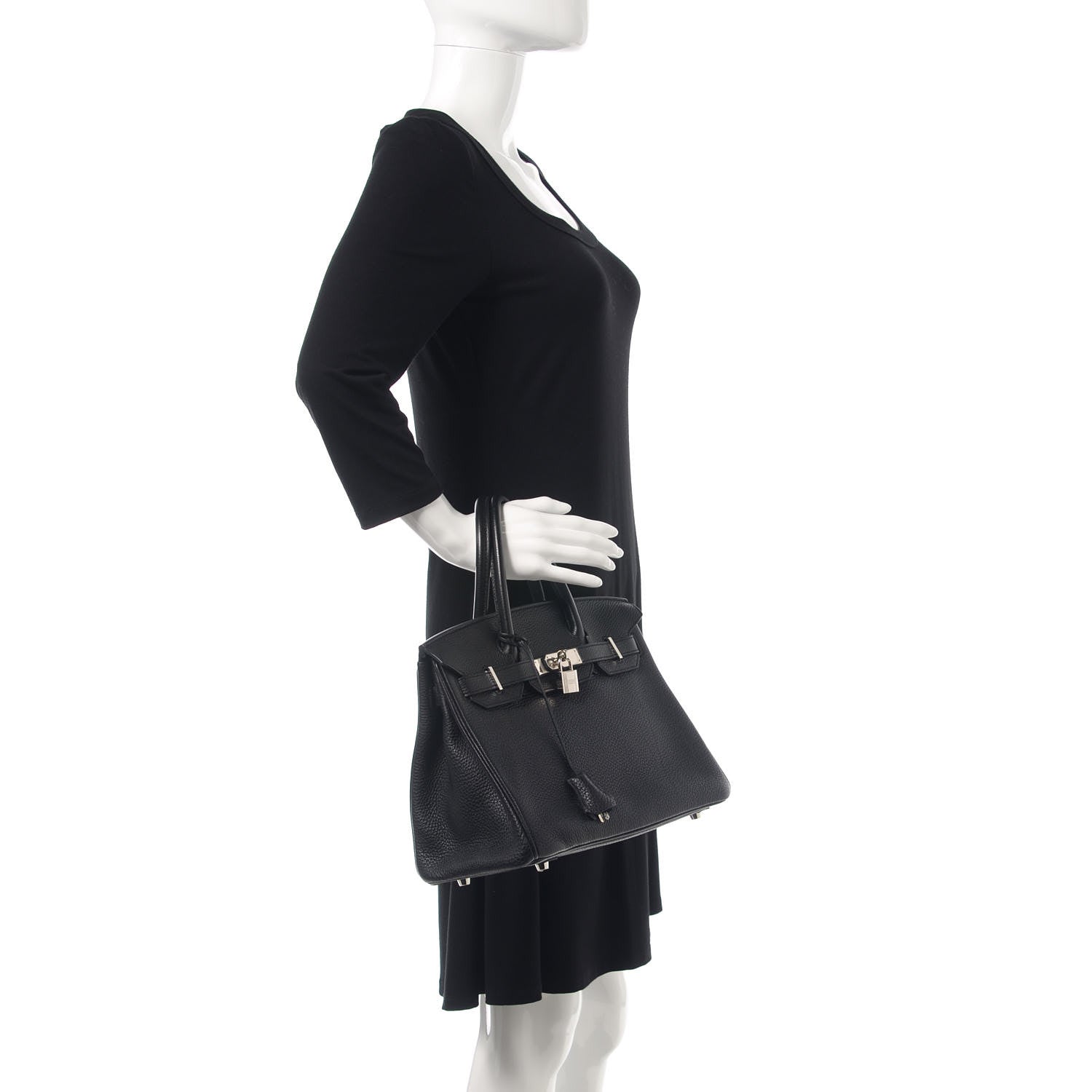 Hermes Togo Birkin 30 Black 2 of 33