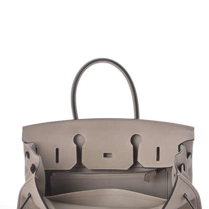 Hermes Togo Birkin 30 Gris Tourterelle 8 of 37