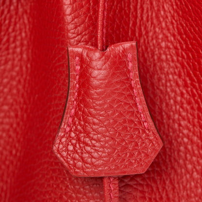 Hermes Togo Birkin 35 Rouge Casaque 18 of 27