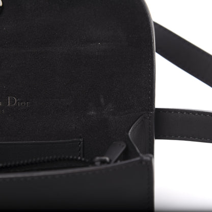 Christian Dior Ultra Matte Calfskin Saddle Belt Bag Black 11 of 13