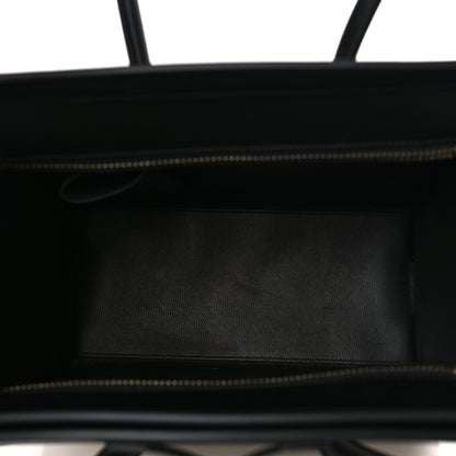 Celine Bullhide Drummed Calfskin Micro Tri-Color Luggage Antarctic 5 of 8