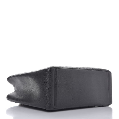 Chanel Caviar Quilted Grand Shopping Tote GST Black 5 of 9