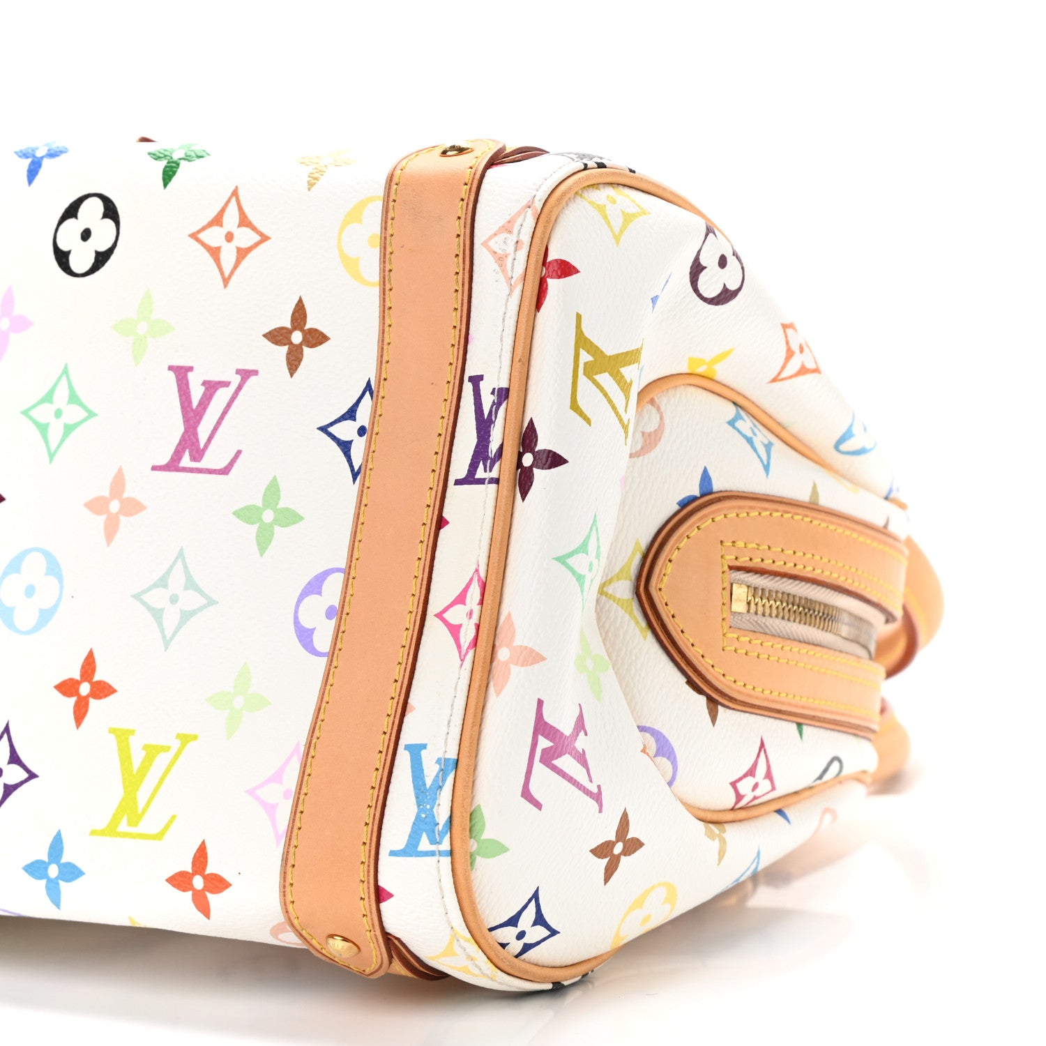 Louis Vuitton Monogram Multicolor Priscilla White 8 of 12