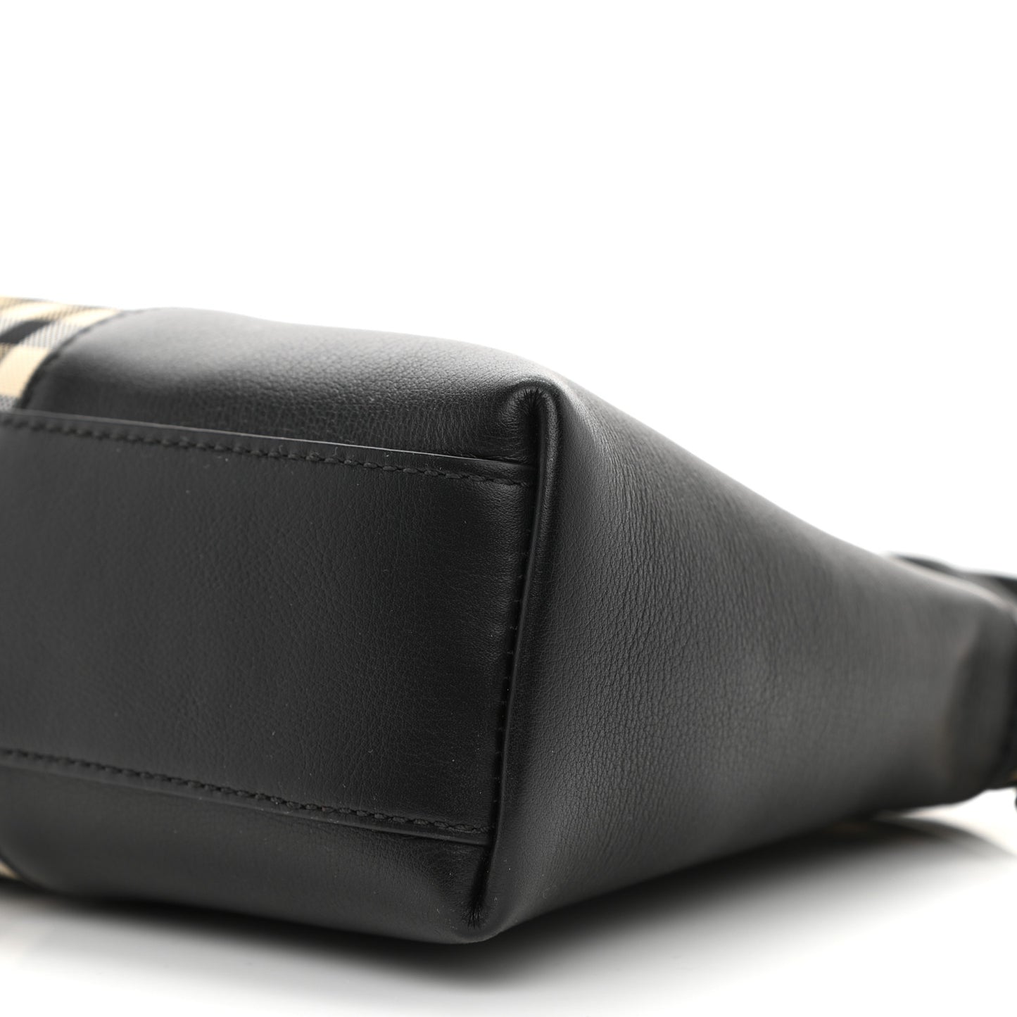 Horseferry Check Small Chichester Crossbody Clutch Bag Black