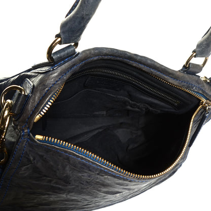 Givenchy Tumbled Sheepskin Medium Pandora Navy 6 of 13