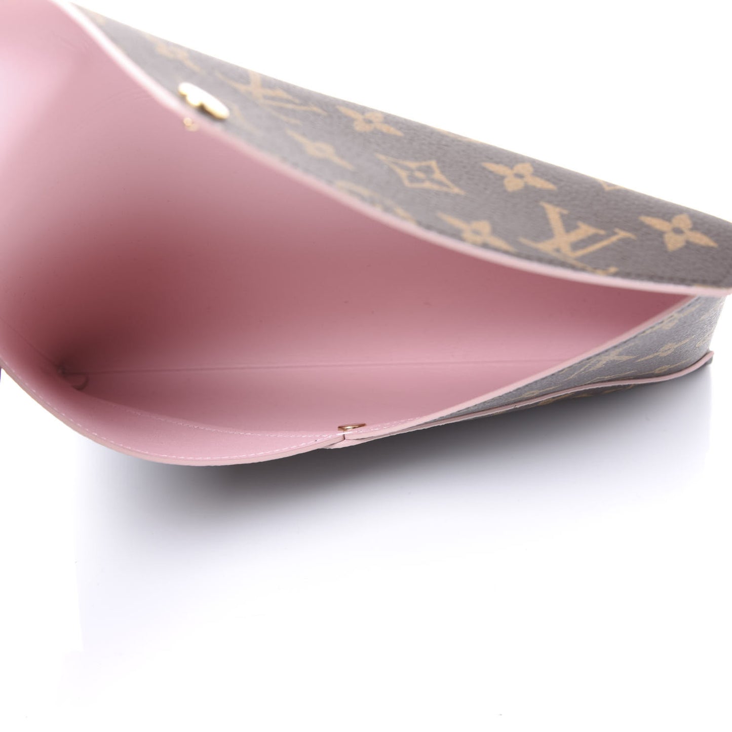 Monogram Large Kirigami Pochette Insert Rose Ballerine