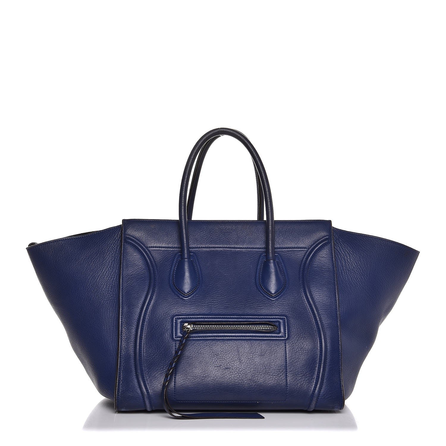 Celine Supple Calfskin Medium Phantom Luggage Indigo 1 of 24