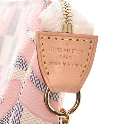 Louis Vuitton Damier Azur Tahitienne Mini Pochette Accessories 8 of 9