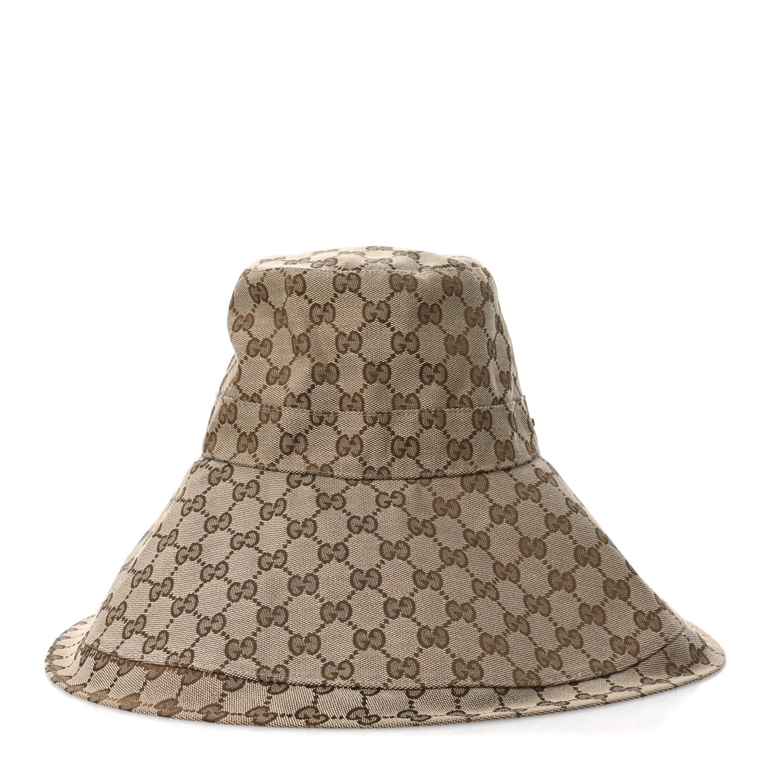 Gucci Monogram Wide Brim Hat S 56 Beige 4 of 10