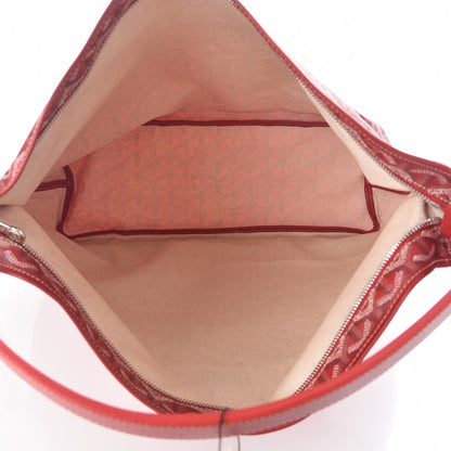 Goyard Goyardine Fidji Zip Hobo Red 5 of 7