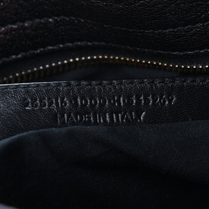 Balenciaga Chevre Gold Metallic Edge Hardware Velo Black 7 of 9