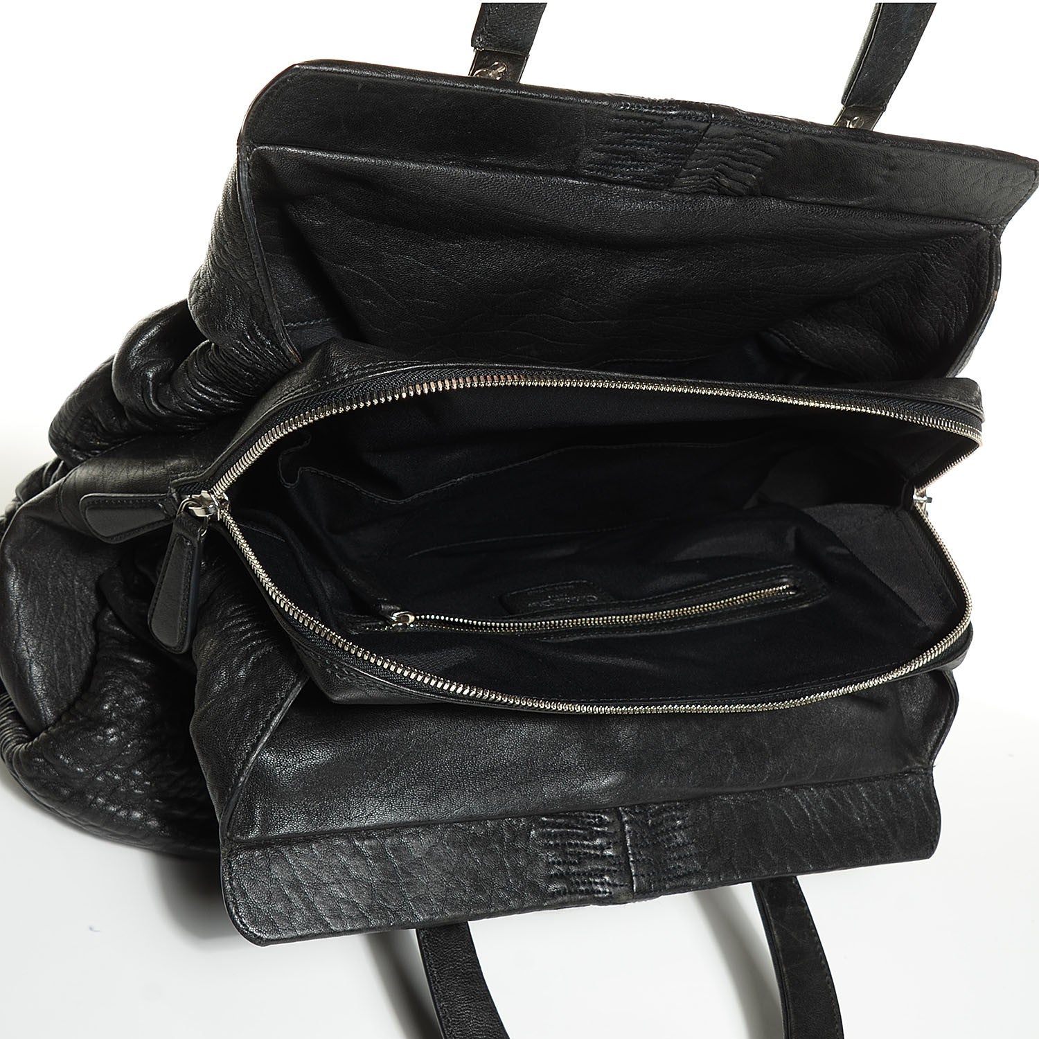 Christian Dior Lambskin Large Karenina Tote Black 5 of 7
