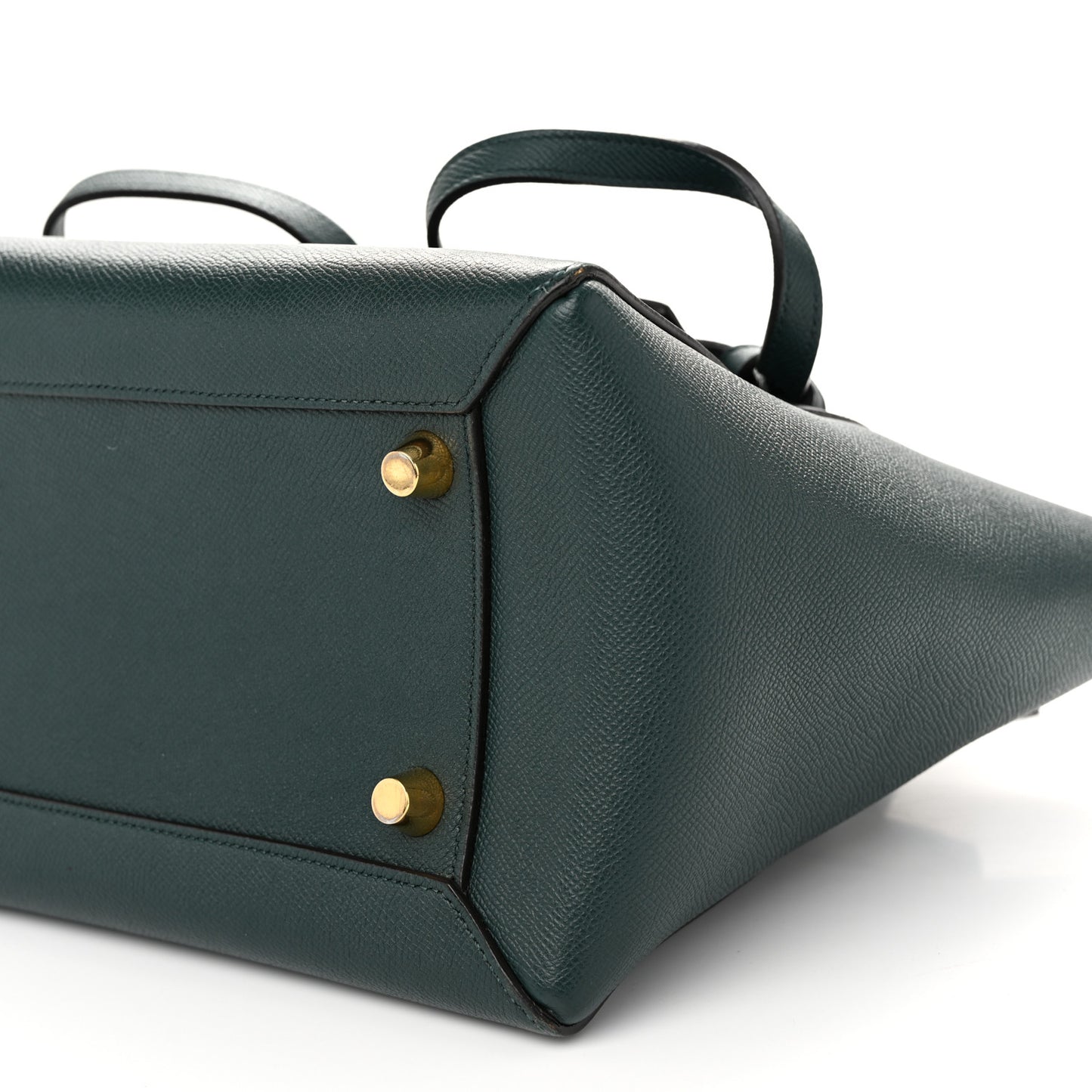 Grained Calfskin Mini Belt Bag Amazone