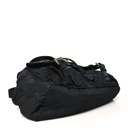Prada Nylon Vela Medium Backpack Black 4 of 9