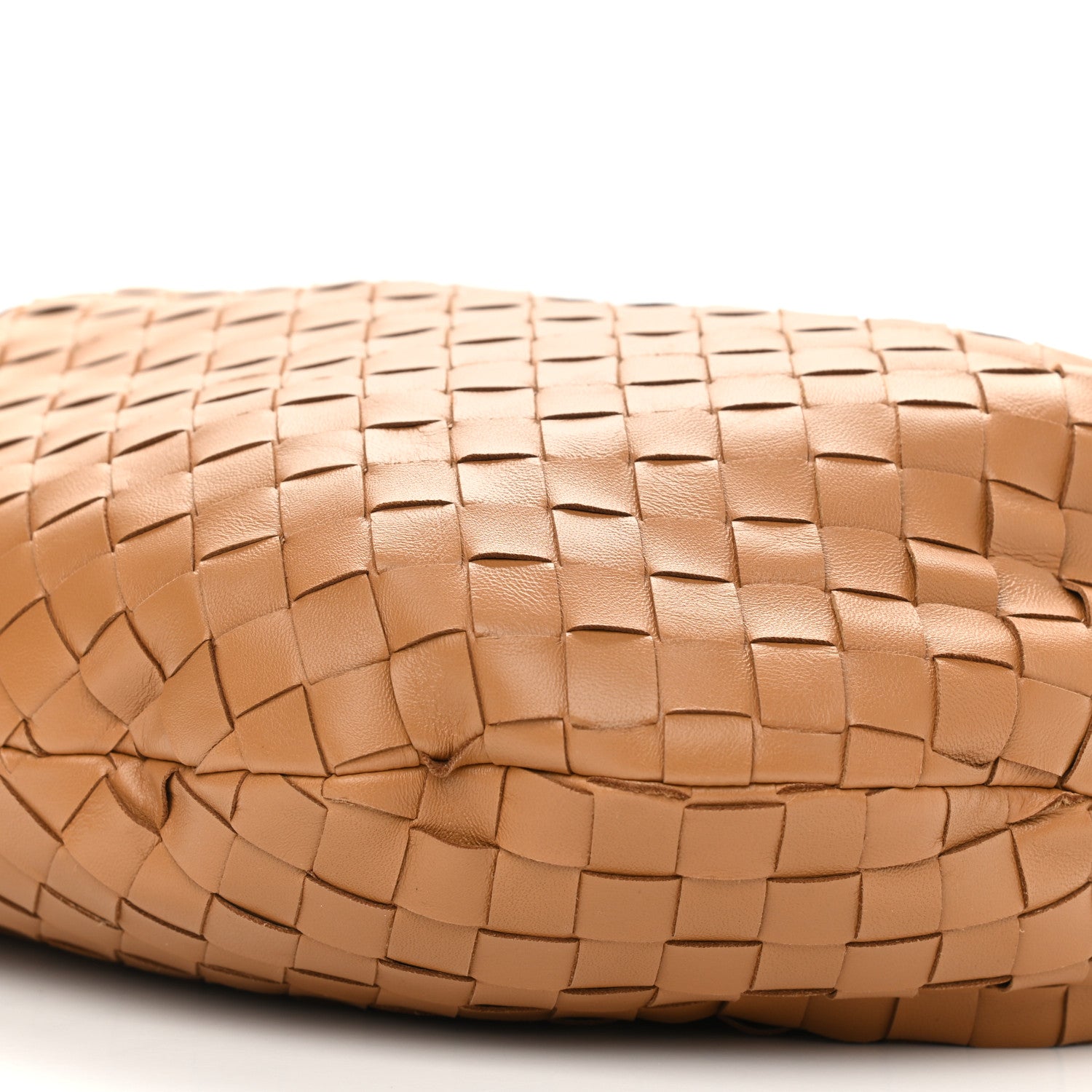 Bottega Veneta Nappa Intrecciato Teen Jodie Hobo Caramel 9 of 9