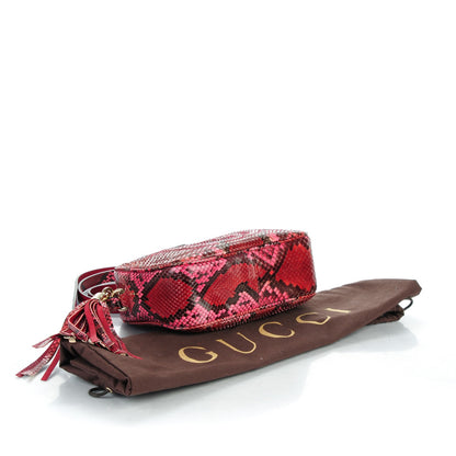Gucci Python Small Soho Disco Bag Red 4 of 7