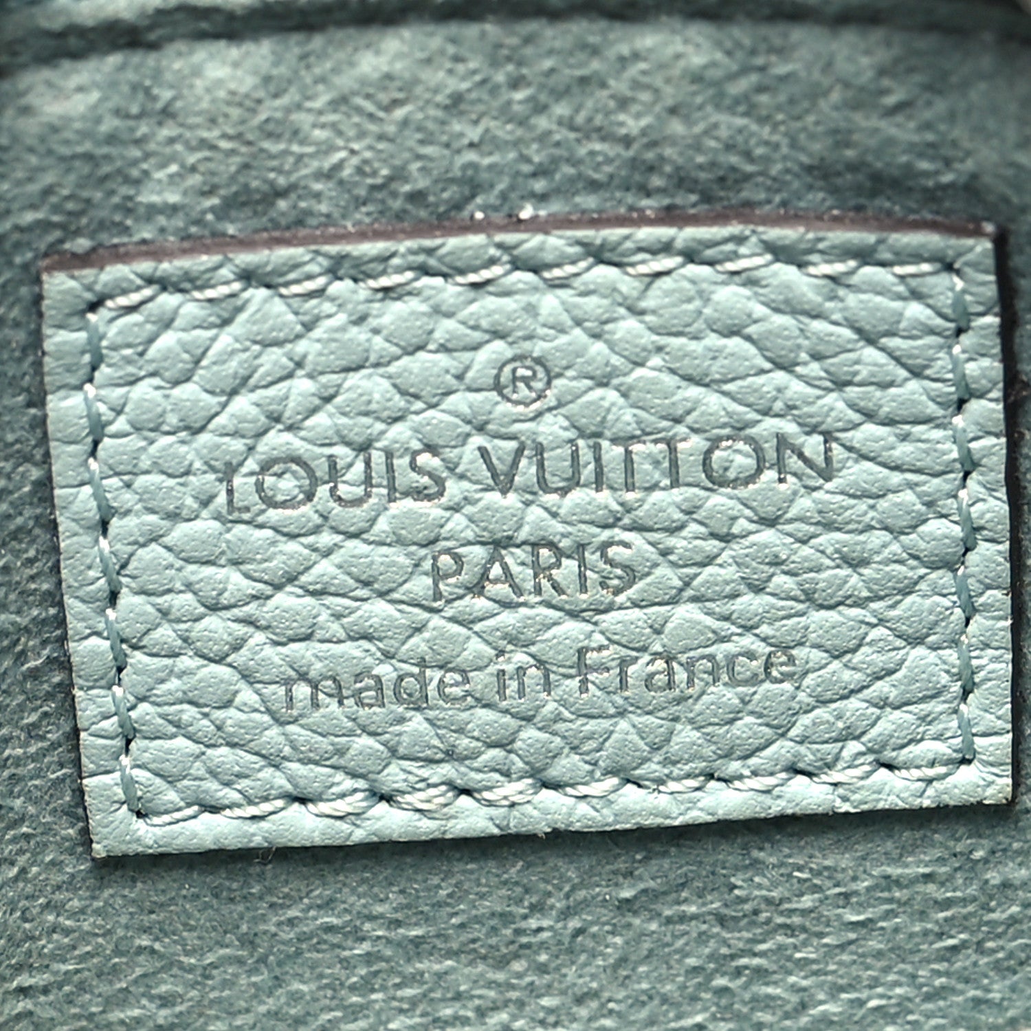 Louis Vuitton Mahina Key Pouch Vert Lagon 6 of 8