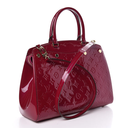 Louis Vuitton Vernis Brea MM NM Magenta 4 of 10