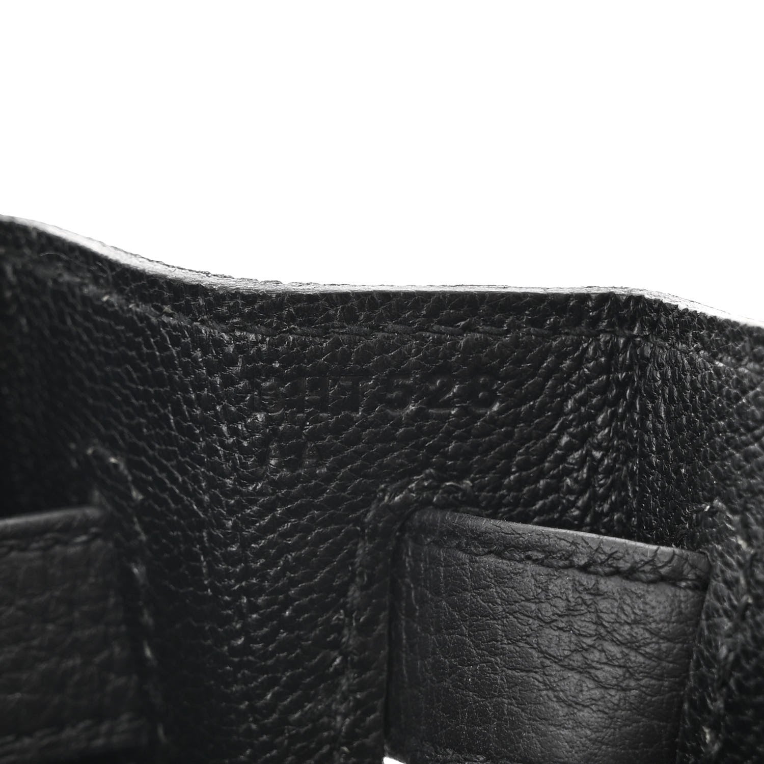Hermes Togo Kelly Retourne 28 Black 6 of 10