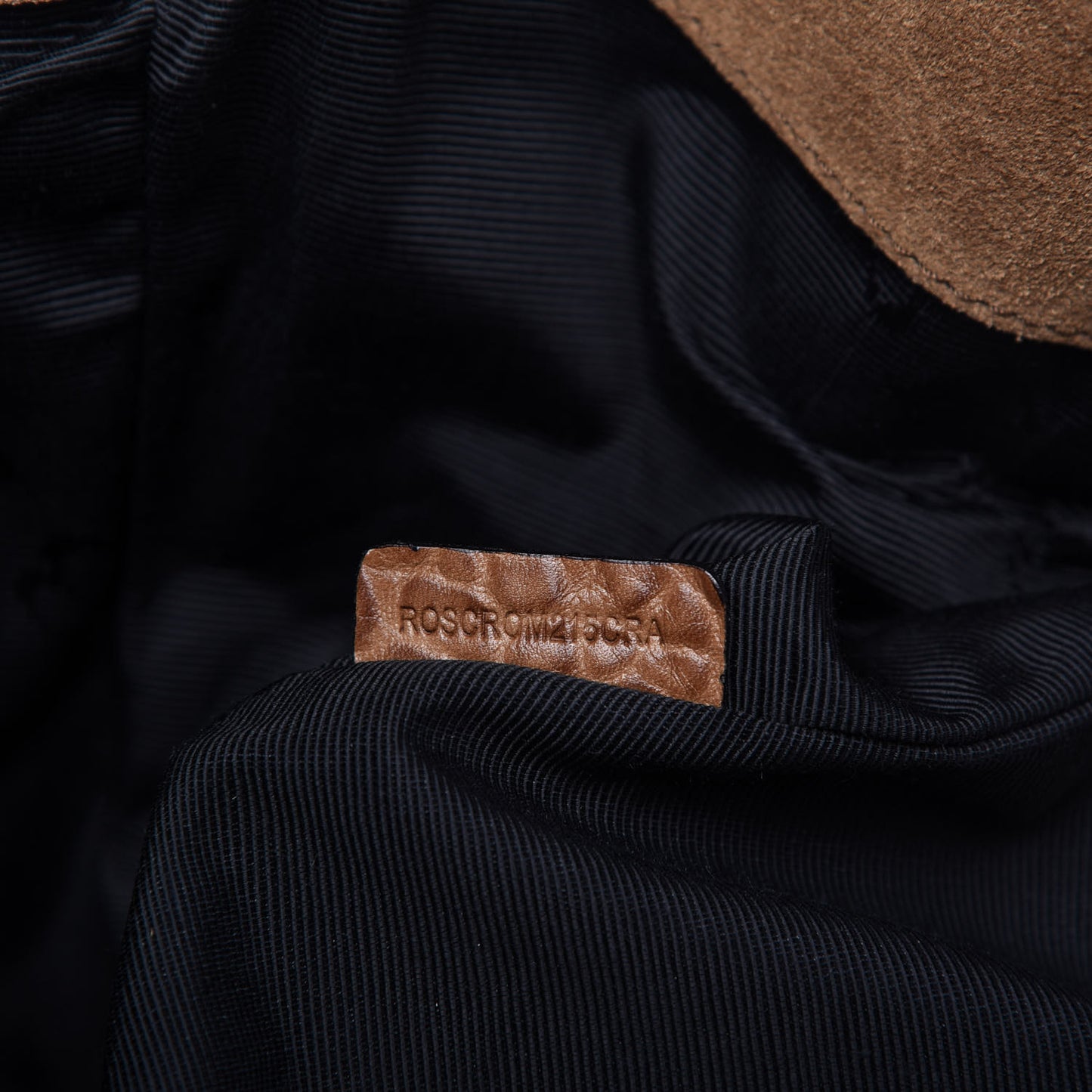 Signature Grain Suede Medium Callaghan Tote Camel