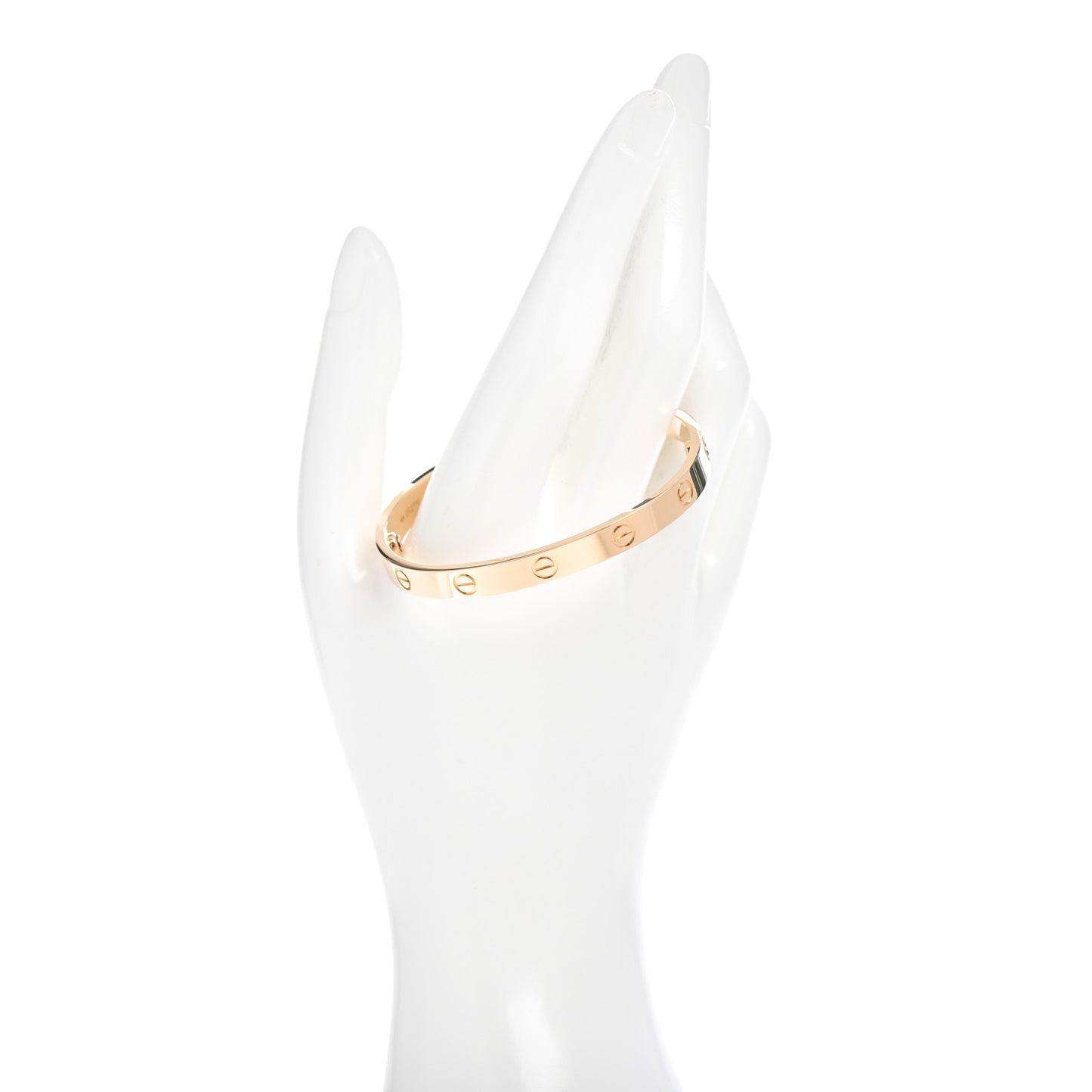 18K Yellow Gold LOVE Bracelet 17