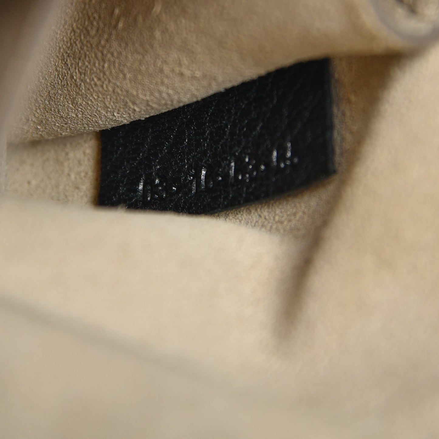 Grained Lambskin Mini Drew Shoulder Bag Black