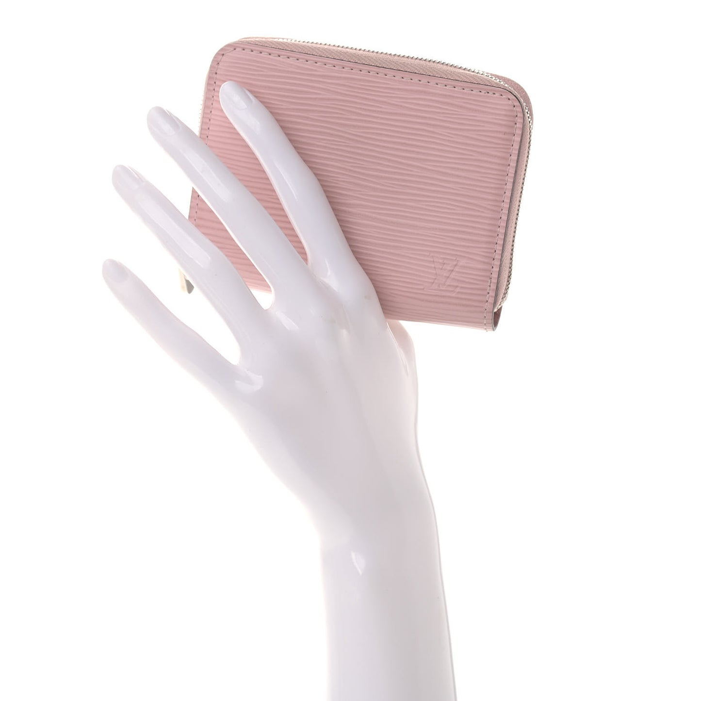 Epi Zippy Coin Purse Rose Ballerine