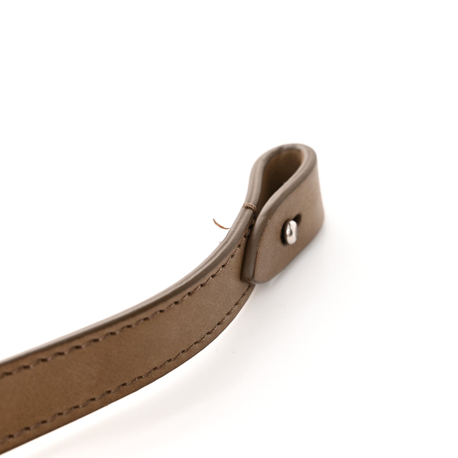 The Row Polished Saddle Calfskin Soft Margaux 10 Bag Mouse Grey 12 of 13