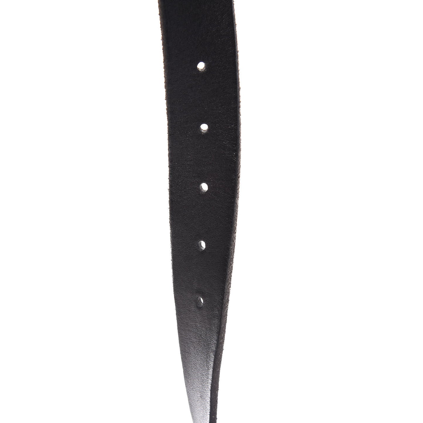 Cuoio Toscano Nickel Double G 30mm Belt 90 36 Black