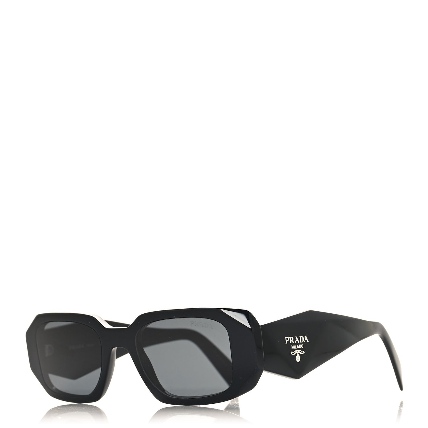Acetate Symbole Sunglasses SPR 17W Black