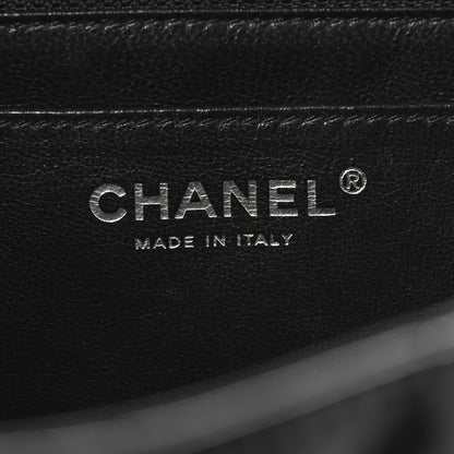Chanel Patent Quilted Jumbo Single Flap Black 6 of 12