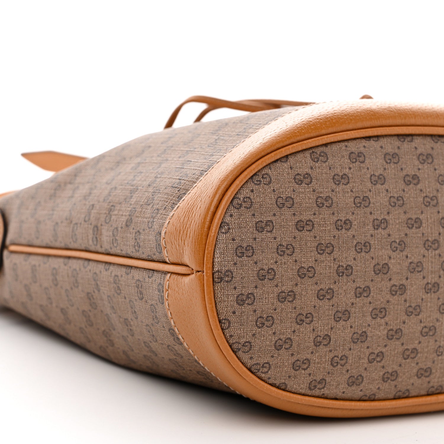Gucci X DISNEY Mini Vintage GG Supreme Monogram Bucket Bag Beige Vintage Sun Oil 9 of 10