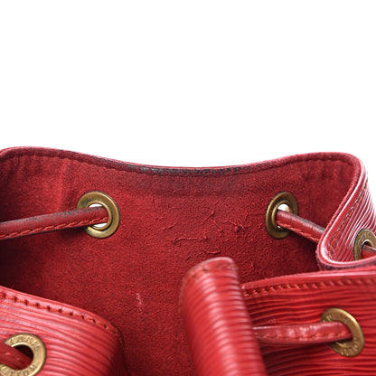 Louis Vuitton Epi Petit Noe Castillan Red 18 of 19