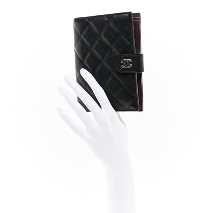 Chanel Caviar Quilted Passport Holder Black 2 of 8