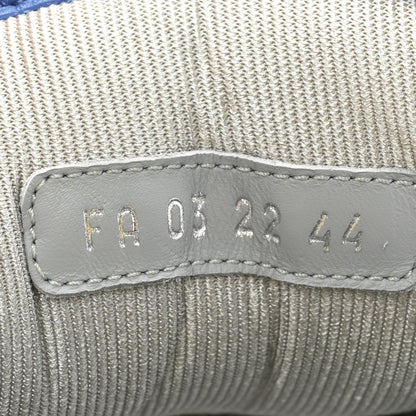 Christian Dior Smooth Calfskin Jacquard Oblique Mens B27 Low Top Sneakers 44 Blue White 9 of 10