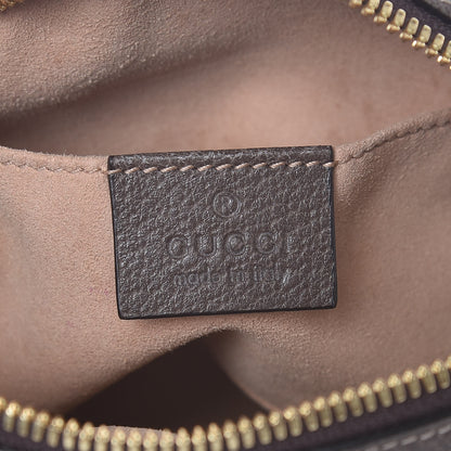 Gucci GG Supreme Monogram Web Small Ophidia Belt Bag 85 34 Dark Brown 6 of 15