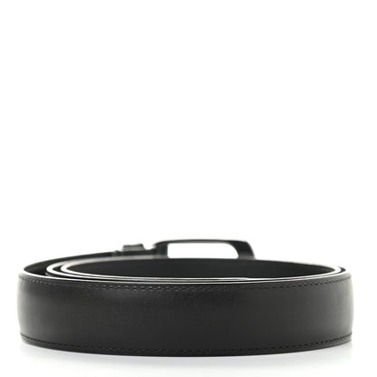 Louis Vuitton Calfskin Belt 100 40 Black 2 of 6