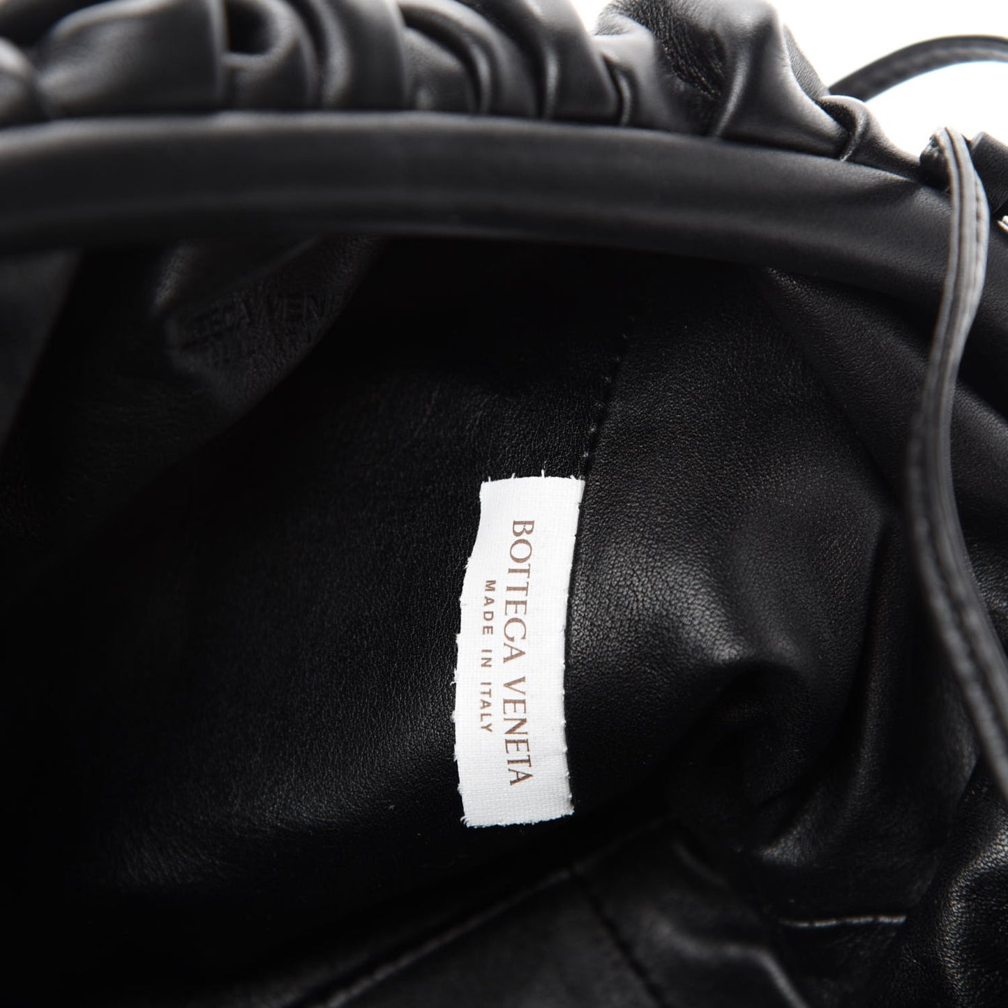 Butter Calfskin The Mini Pouch Black
