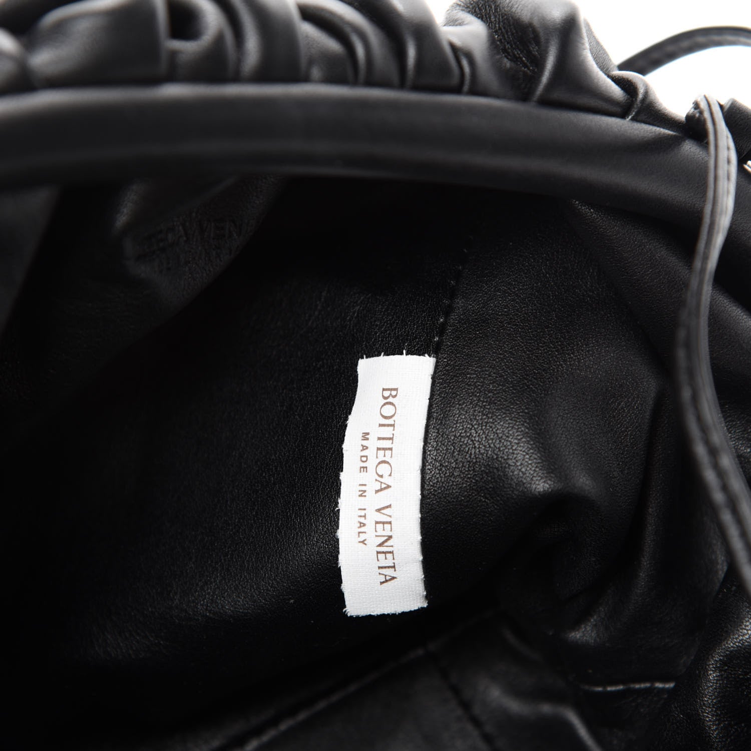Bottega Veneta Butter Calfskin The Mini Pouch Black 9 of 11