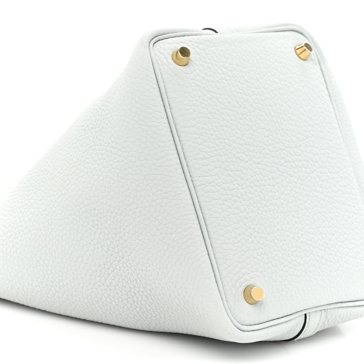 Hermes Taurillon Clemence Picotin Lock 18 PM Bleu Pale 8 of 9