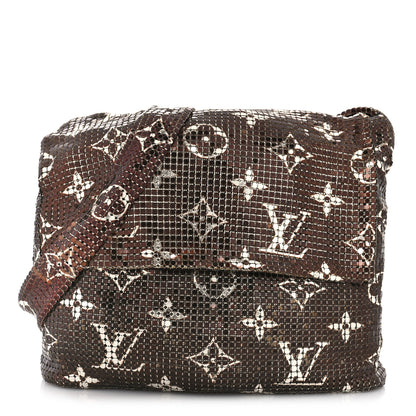 Louis Vuitton Monogram Mesh Metal Frances Bronze 1 of 8
