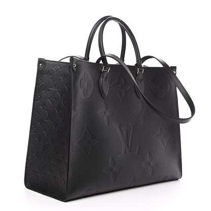 Louis Vuitton Empreinte Monogram Giant Onthego GM Black 2 of 8