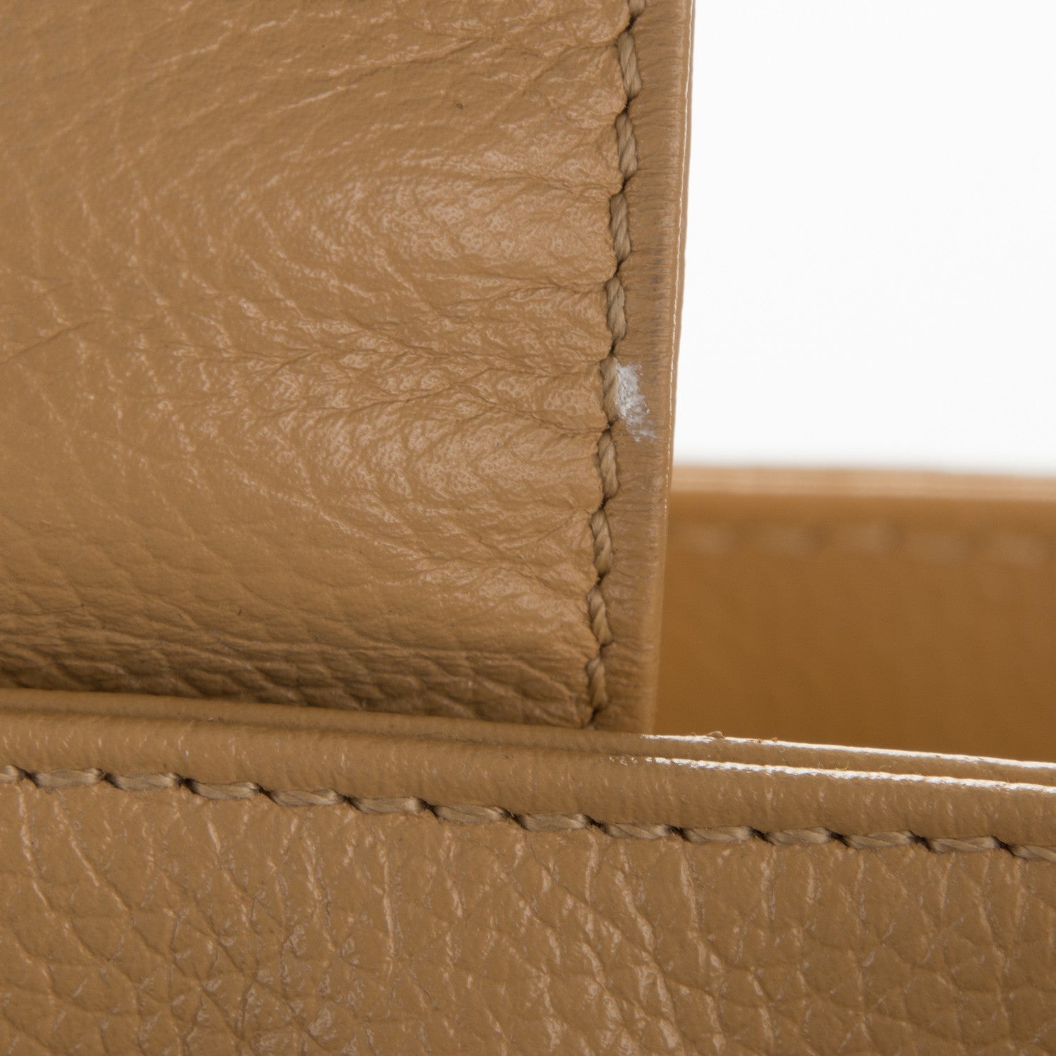 Chanel Calfskin Cerf Executive Shopper Tote Beige 9 of 11