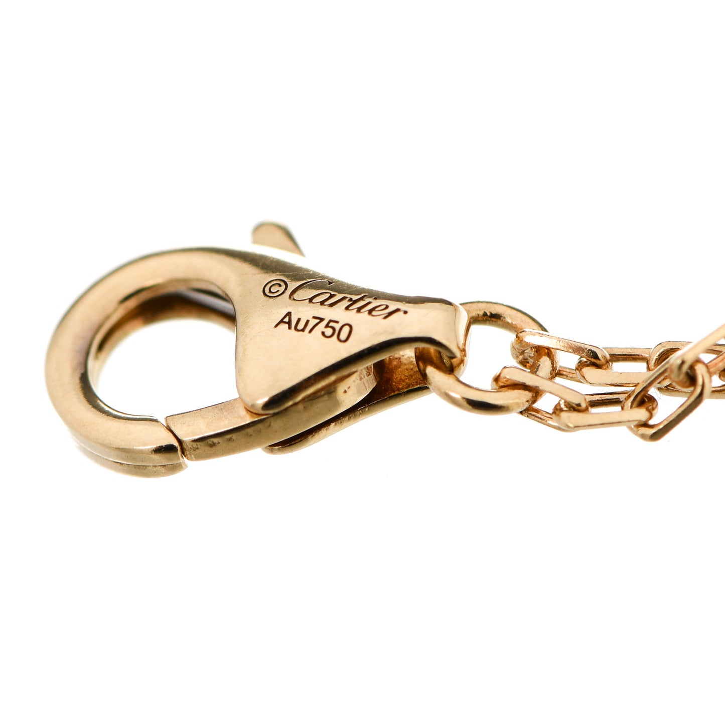 18K Yellow Gold Diamond LOVE Bracelet