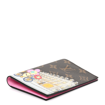 Louis Vuitton Monogram 2022 Christmas Animation Paris Passport Cover Pink 7 of 7