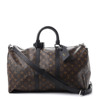 Louis Vuitton Monogram Macassar Keepall Bandouliere 45 1 of 8