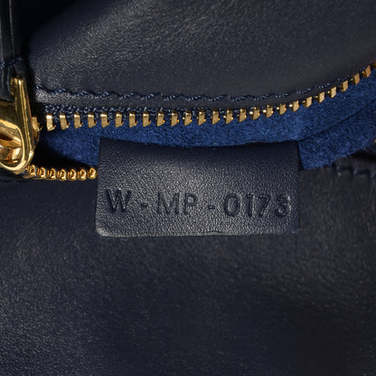 Celine Smooth Calfskin Large Bi-Color Tie Knot Tote Black Navy 8 of 9