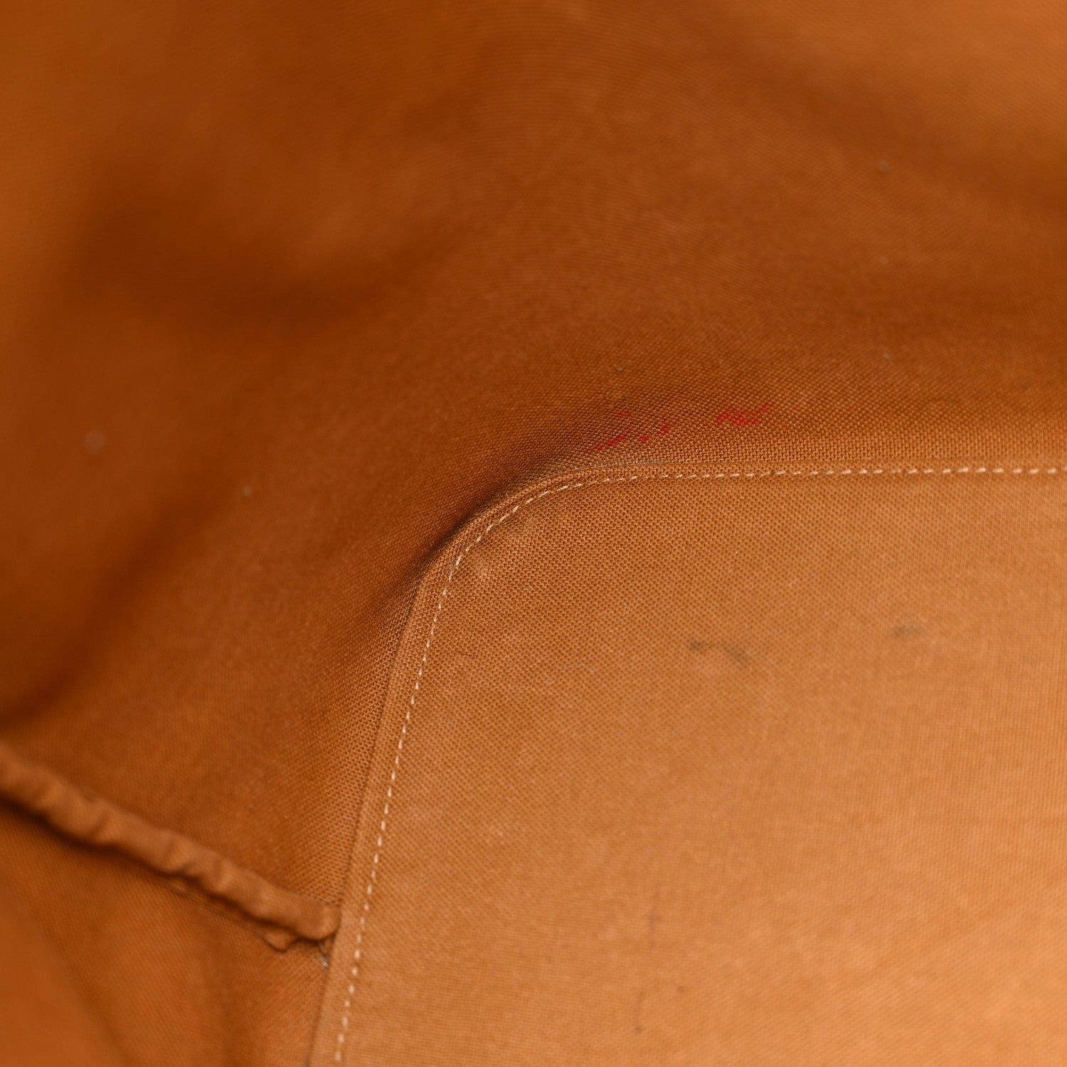 Celine Triomphe Canvas Calfskin Medium Cabas Bag Tan 12 of 19
