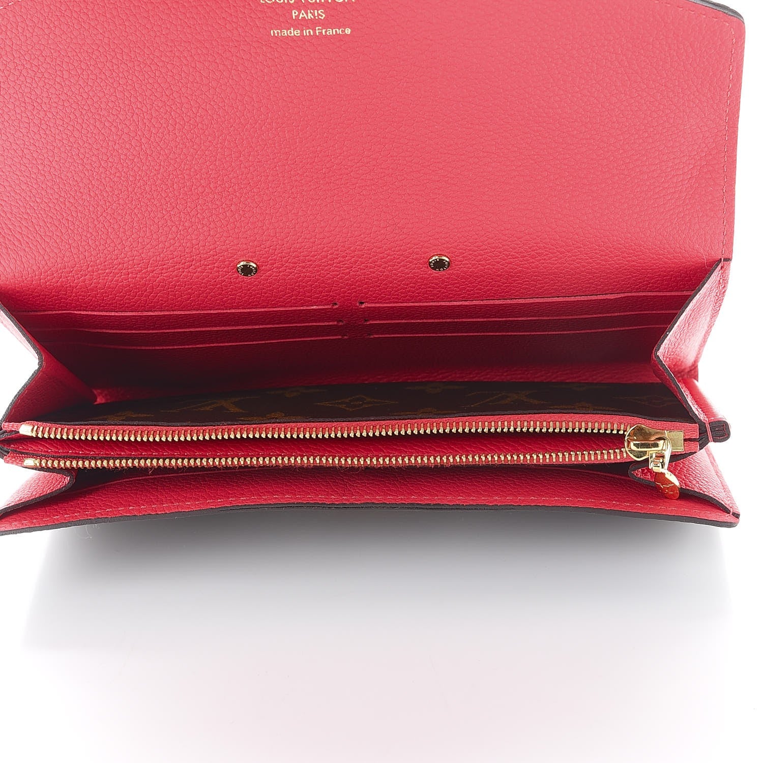 Louis Vuitton Monogram Pallas Wallet Litchi 5 of 10